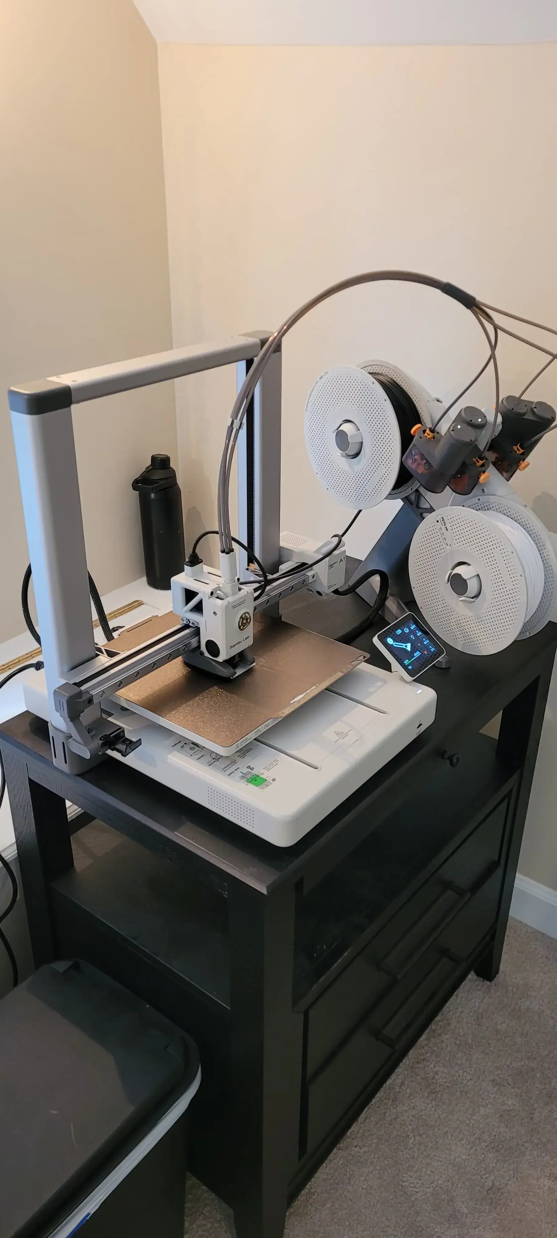 Bambu Lab A1 Image of the Bambu A1 printer in my room
